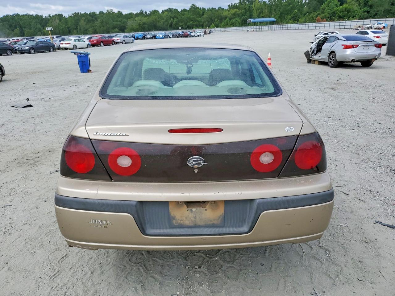 2005 Chevrolet Impala Gold vin: 2G1WF52E059230139