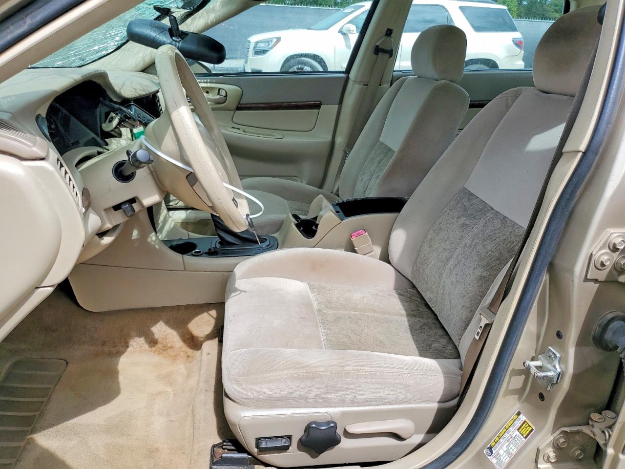 2005 Chevrolet Impala Gold vin: 2G1WF52E059230139