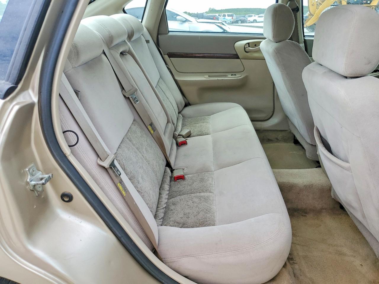 2005 Chevrolet Impala Gold vin: 2G1WF52E059230139