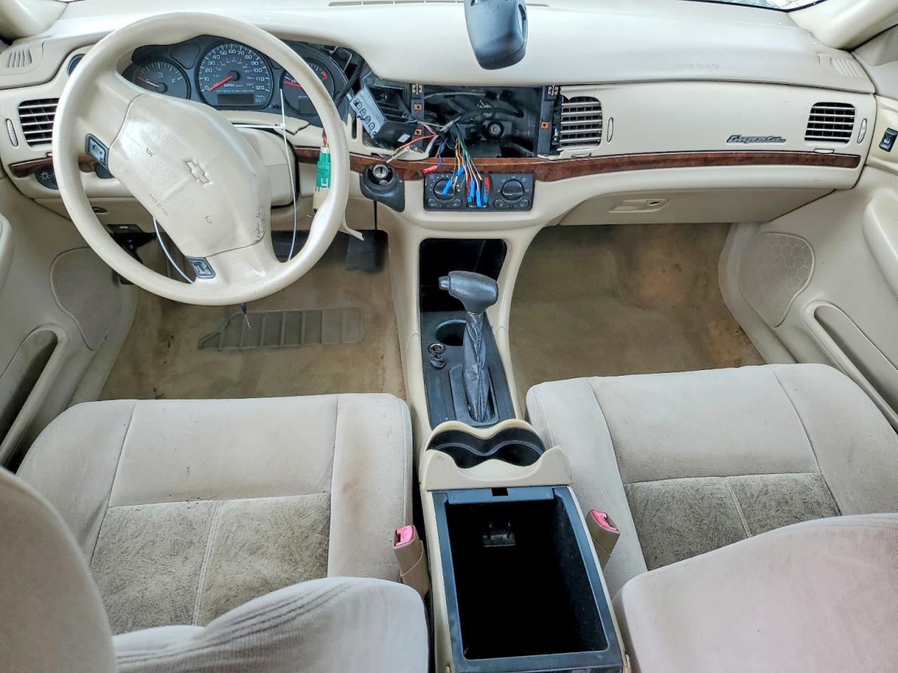 2005 Chevrolet Impala Gold vin: 2G1WF52E059230139