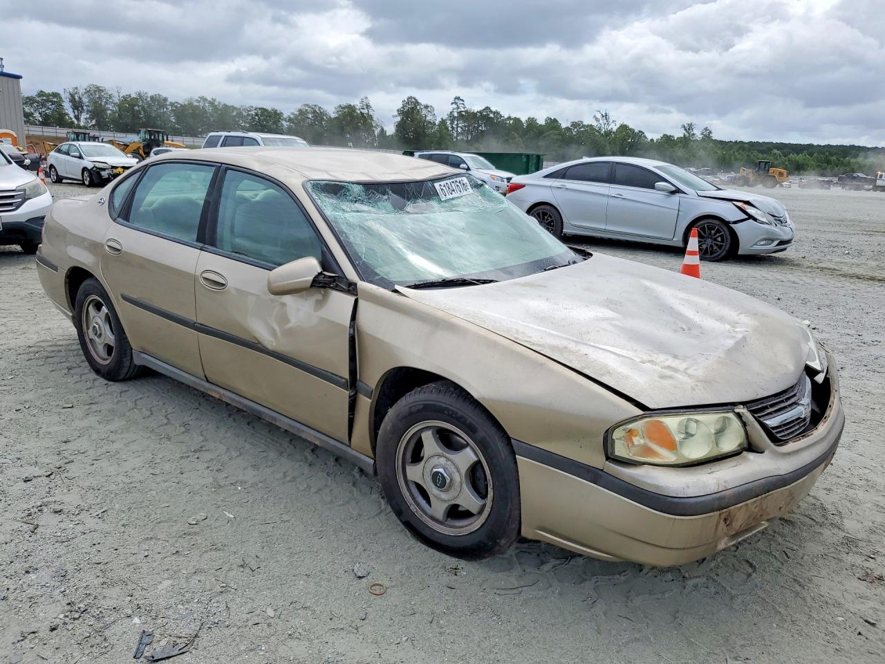 2005 Chevrolet Impala Gold vin: 2G1WF52E059230139