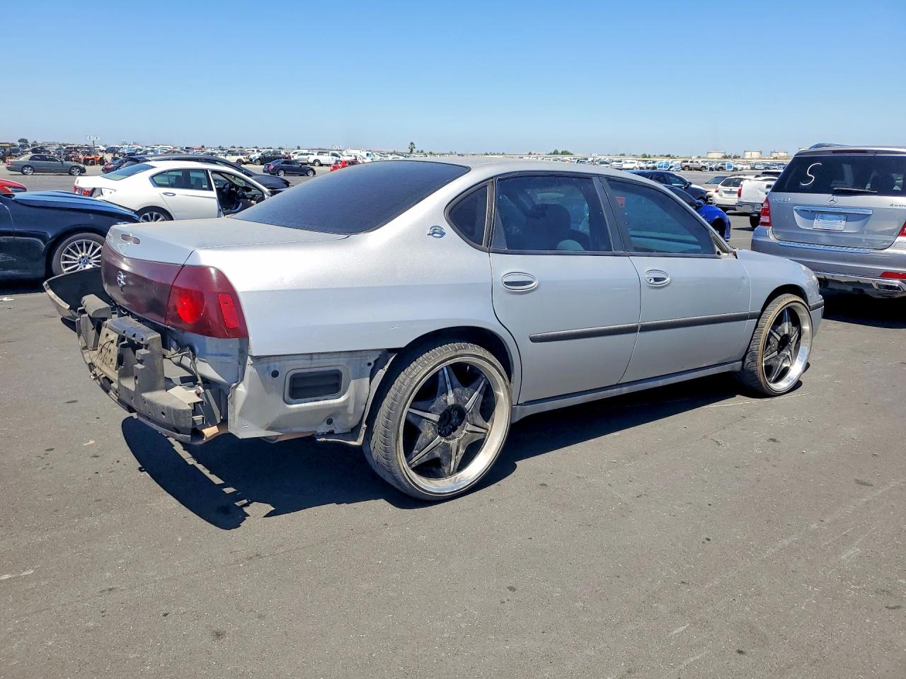 2001 Chevrolet Impala Silver vin: 2G1WF52E119222562