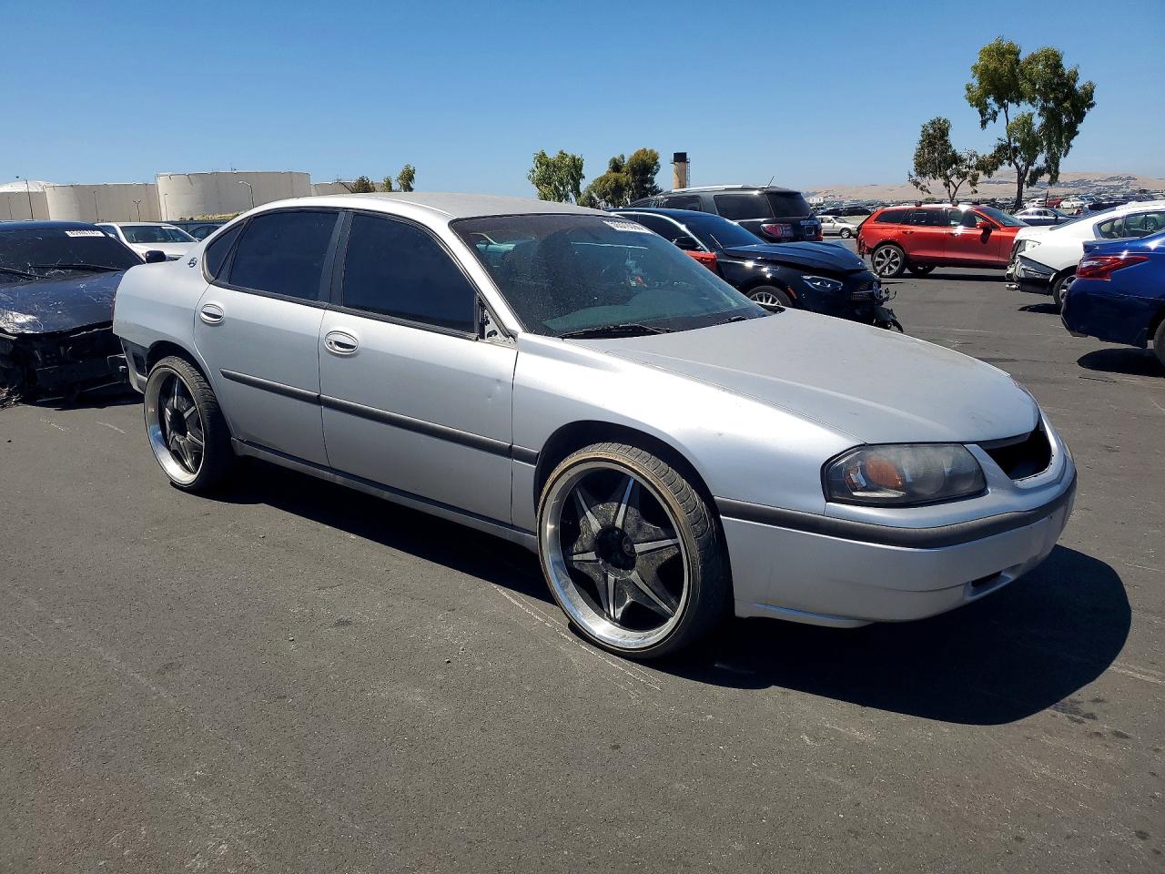 2001 Chevrolet Impala Silver vin: 2G1WF52E119222562