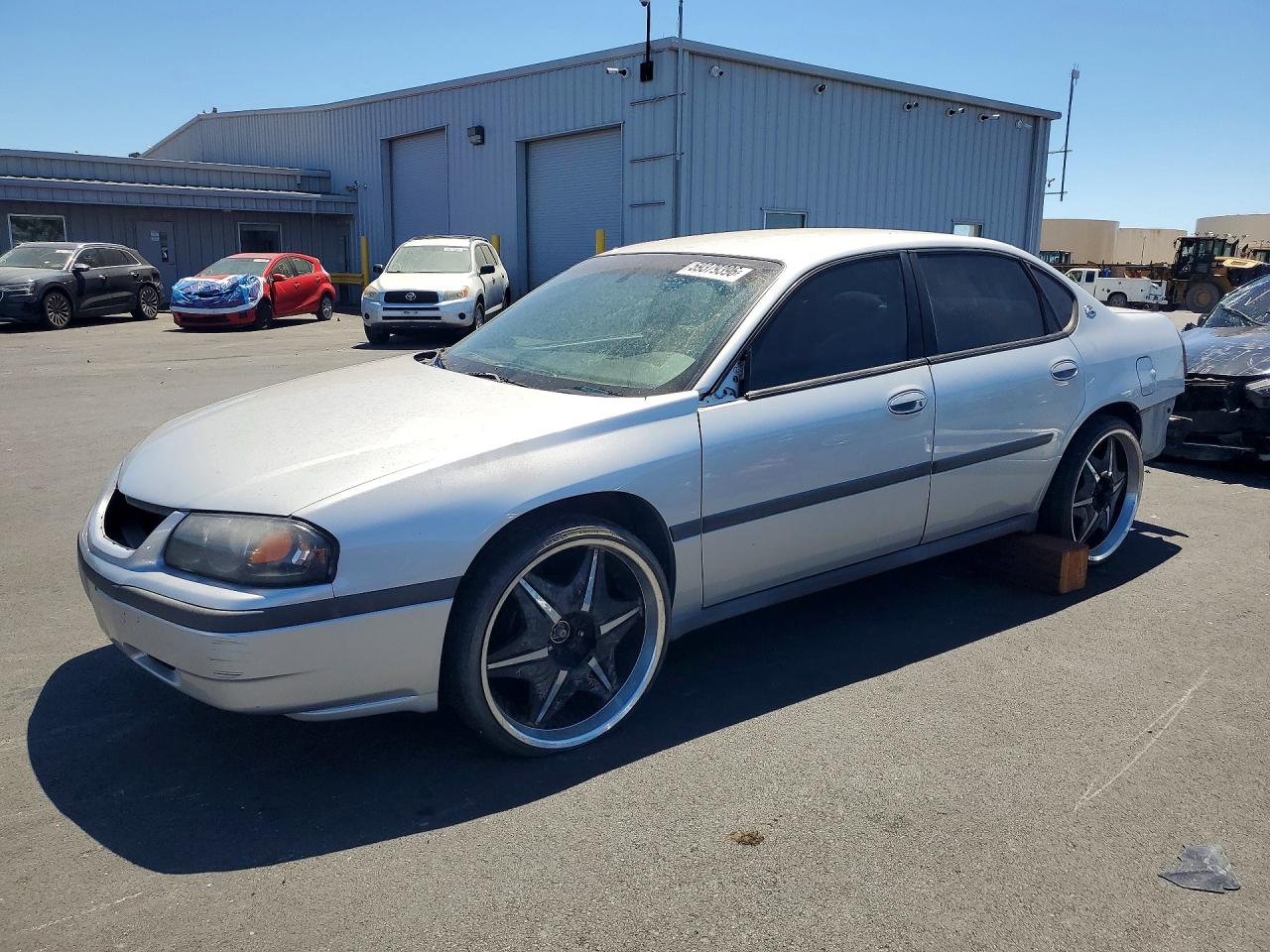 2001 Chevrolet Impala Silver vin: 2G1WF52E119222562