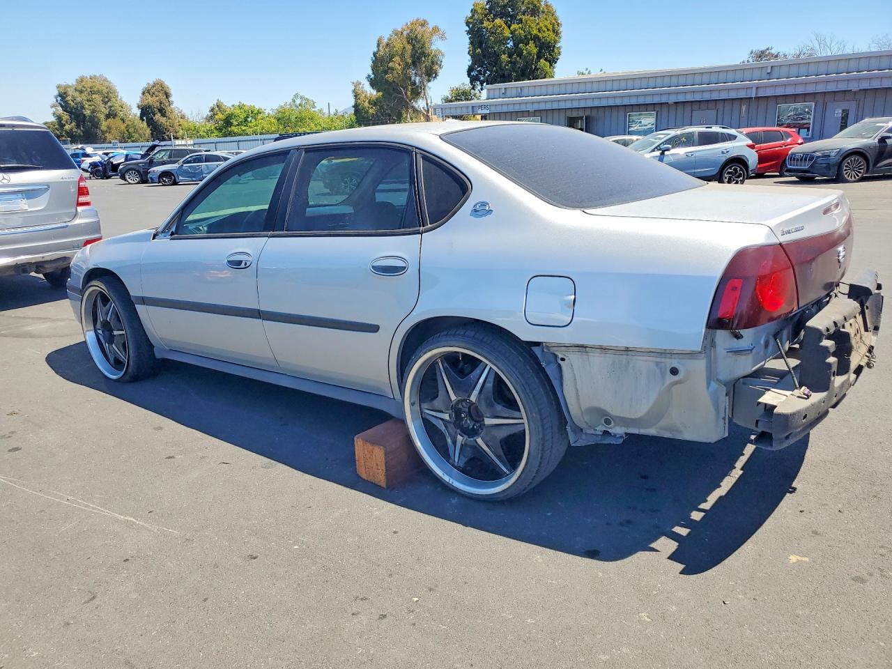 2001 Chevrolet Impala Silver vin: 2G1WF52E119222562