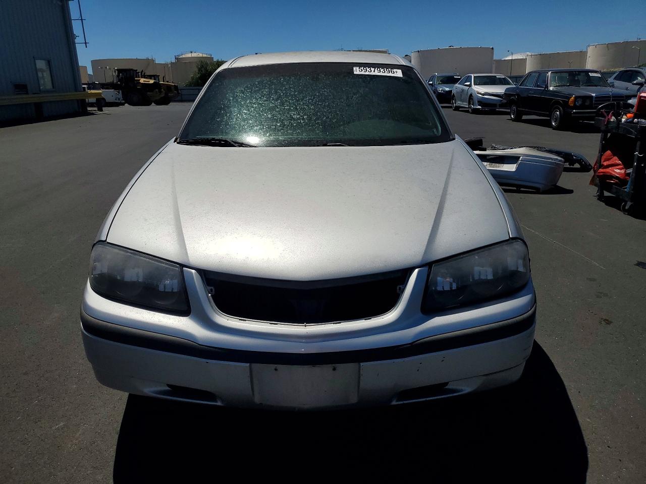 2001 Chevrolet Impala Silver vin: 2G1WF52E119222562