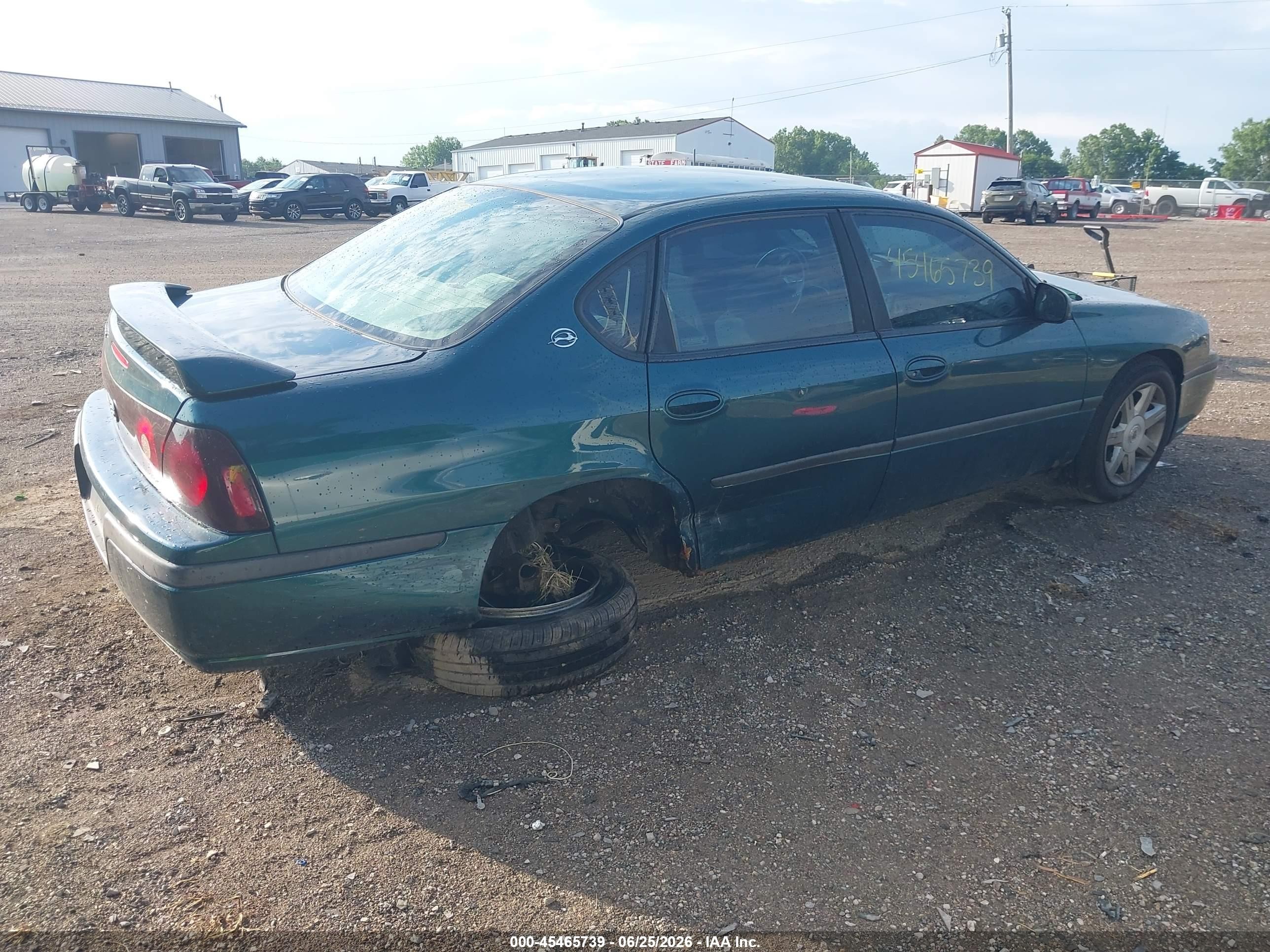 2001 Chevrolet Impala   Green vin: 2G1WF52E119245582