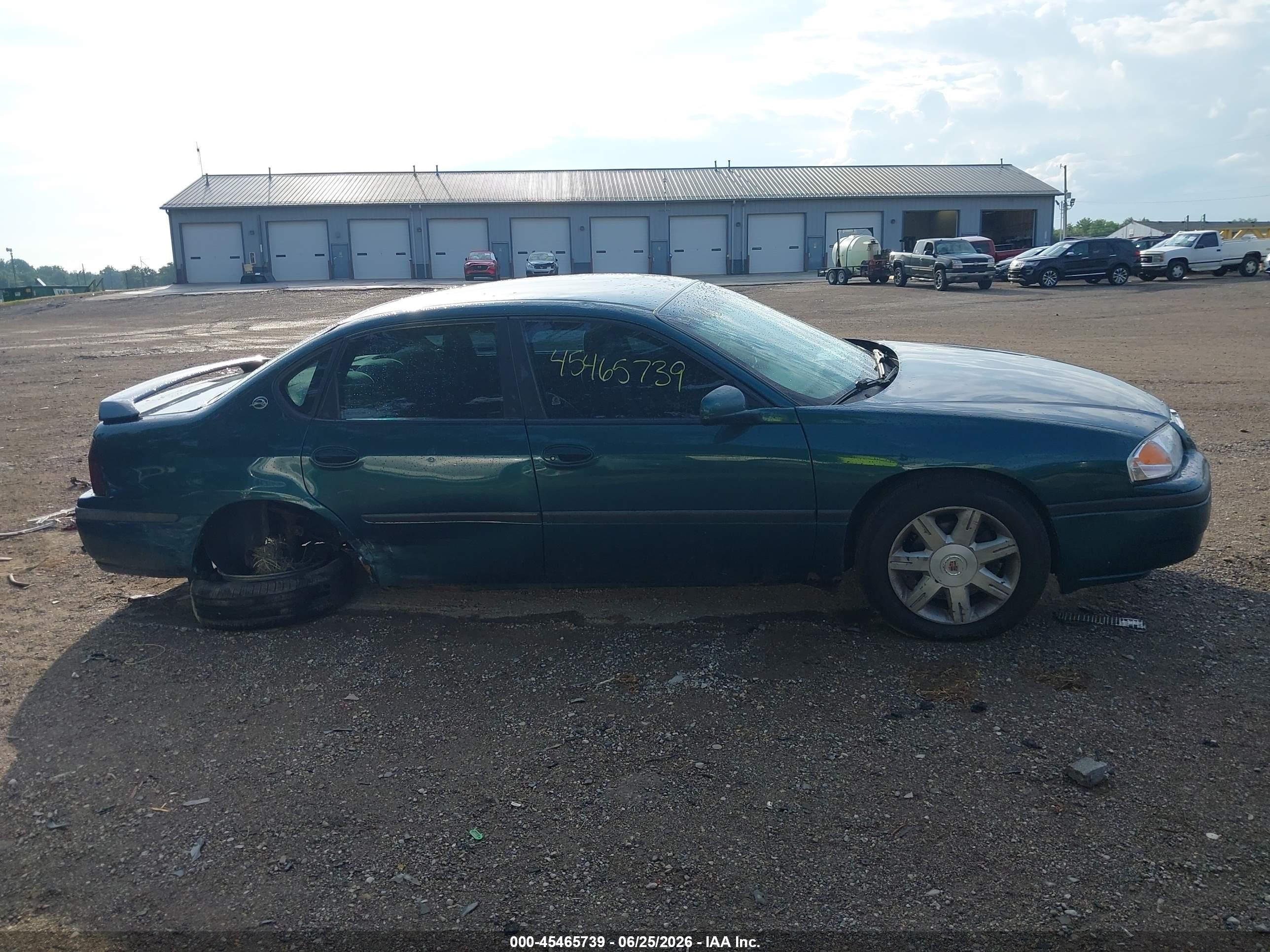 2001 Chevrolet Impala   Green vin: 2G1WF52E119245582