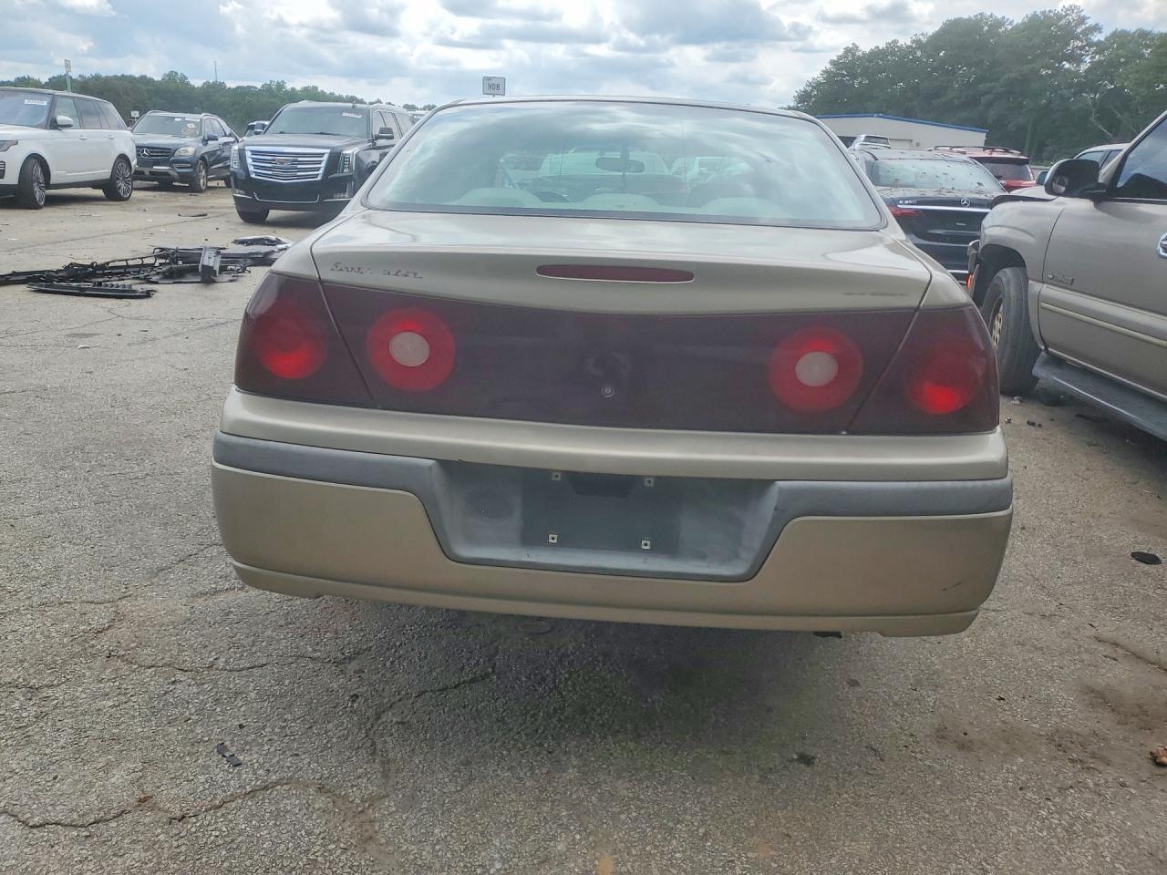 2001 Chevrolet Impala Коричневый vin: 2G1WF52E119283443