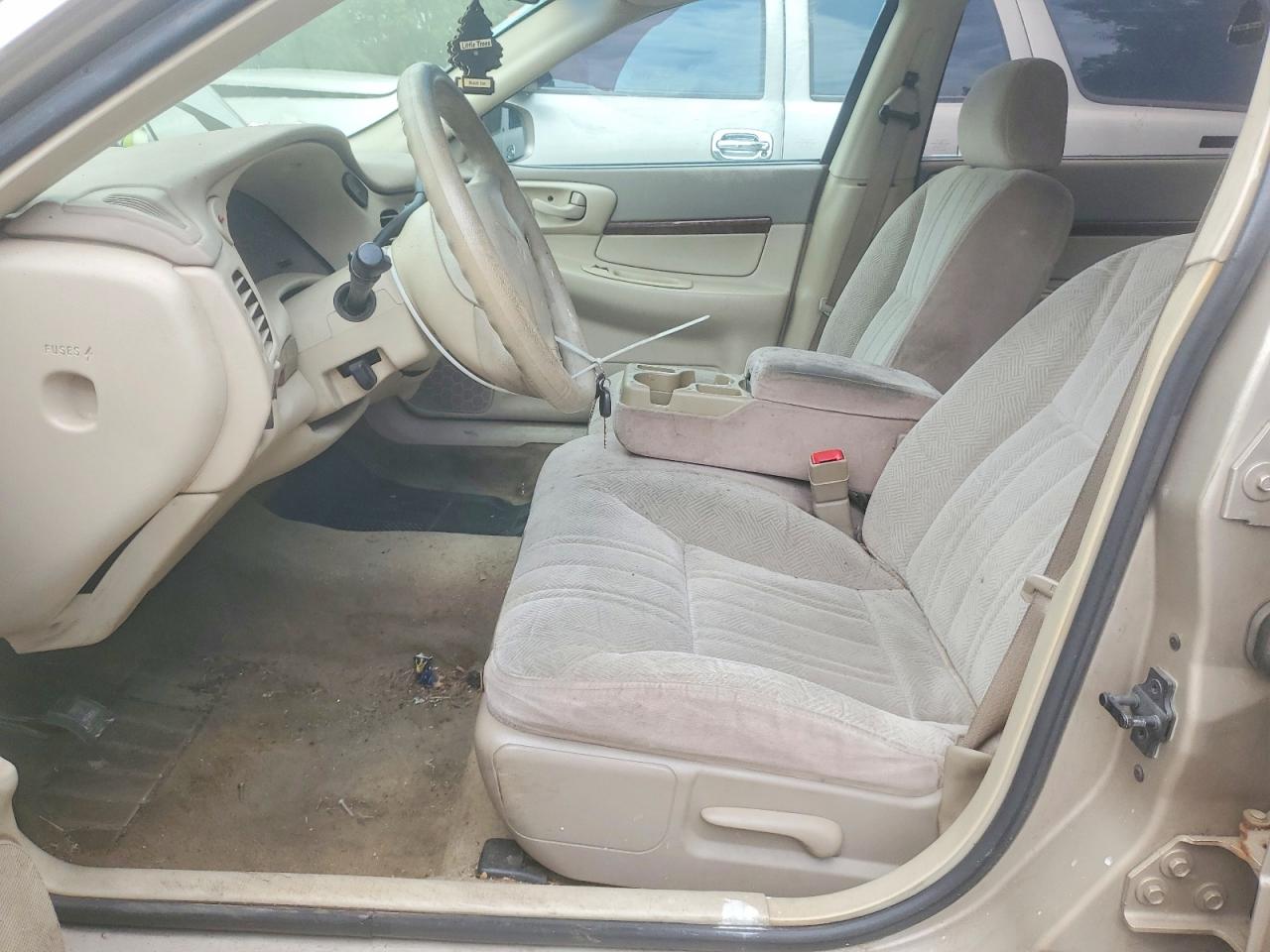 2001 Chevrolet Impala Коричневый vin: 2G1WF52E119283443