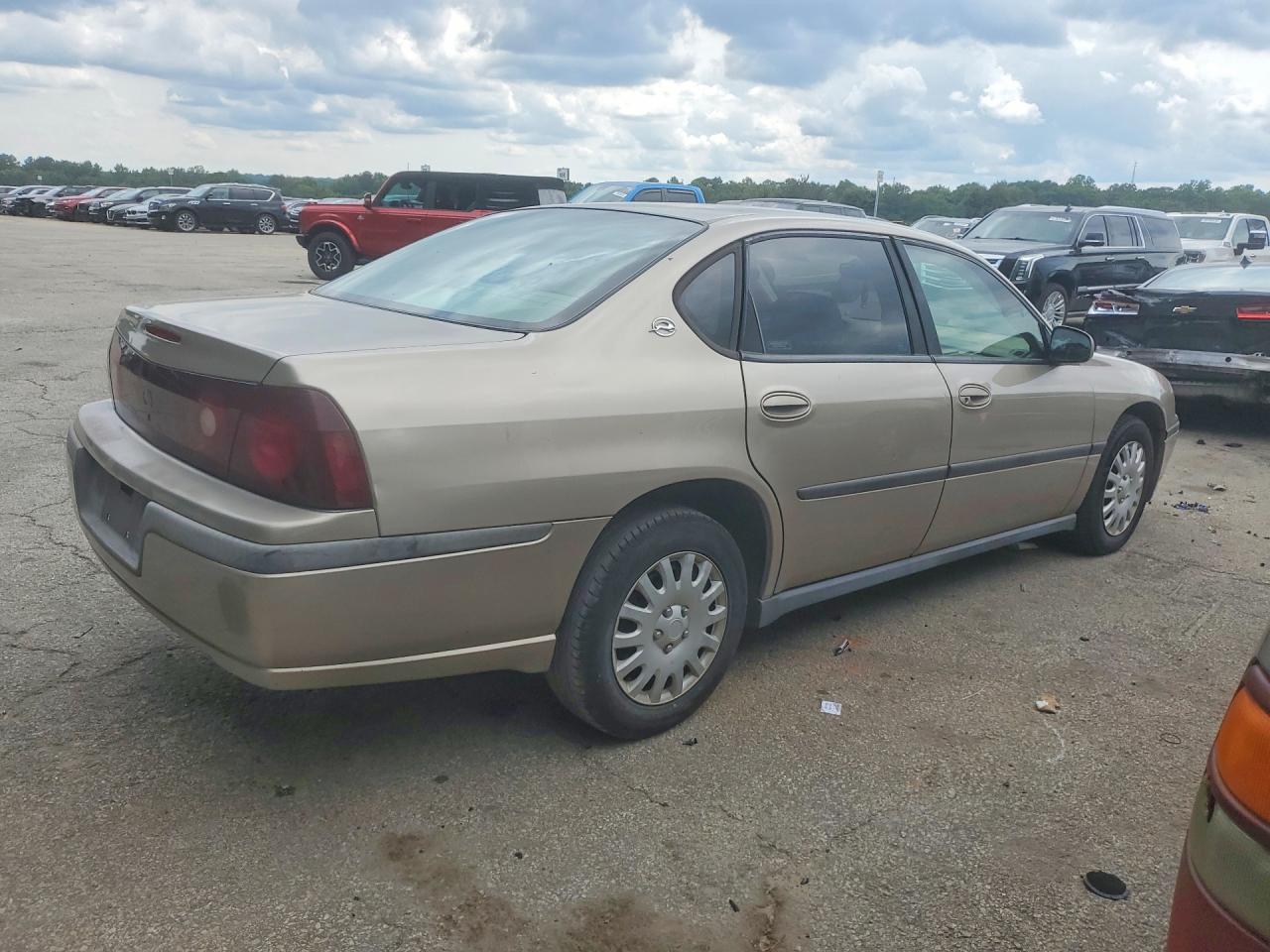 2001 Chevrolet Impala Коричневый vin: 2G1WF52E119283443
