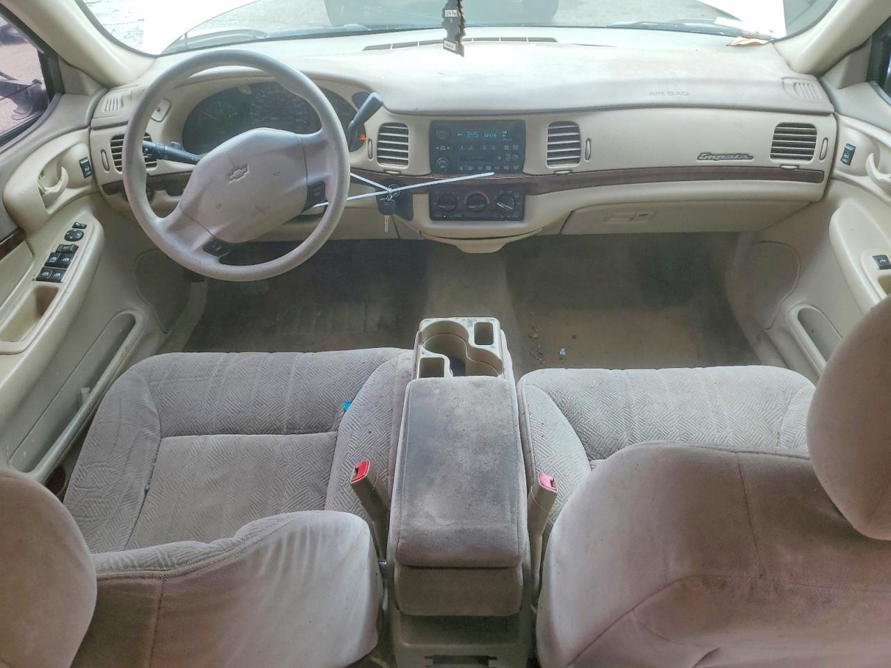 2001 Chevrolet Impala Коричневый vin: 2G1WF52E119283443