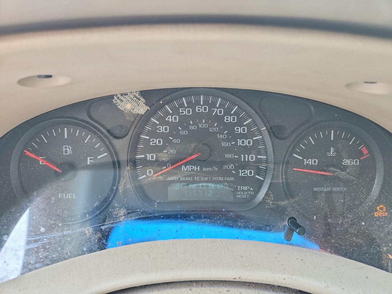 2001 Chevrolet Impala Коричневый vin: 2G1WF52E119283443
