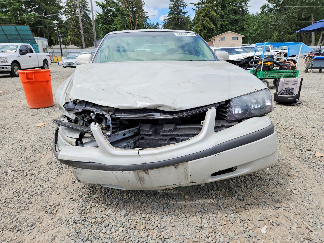 2003 Chevrolet Impala Gray vin: 2G1WF52E139223102