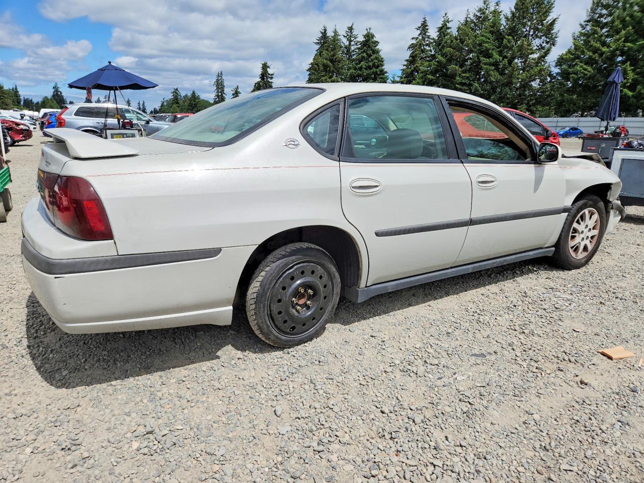 2003 Chevrolet Impala Gray vin: 2G1WF52E139223102