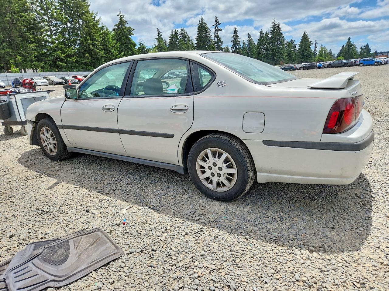2003 Chevrolet Impala Gray vin: 2G1WF52E139223102