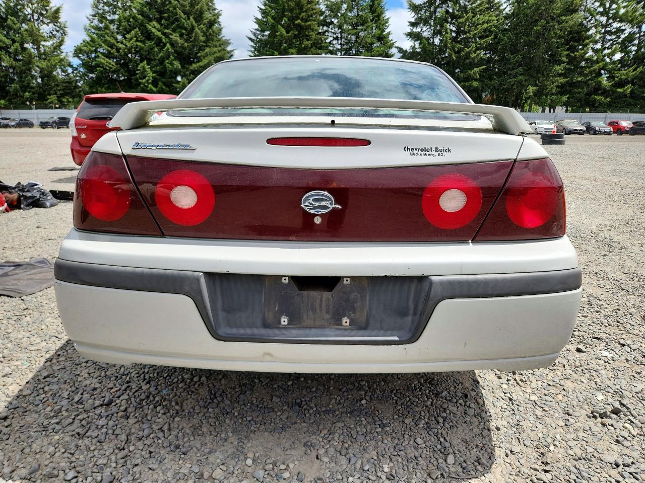 2003 Chevrolet Impala Gray vin: 2G1WF52E139223102