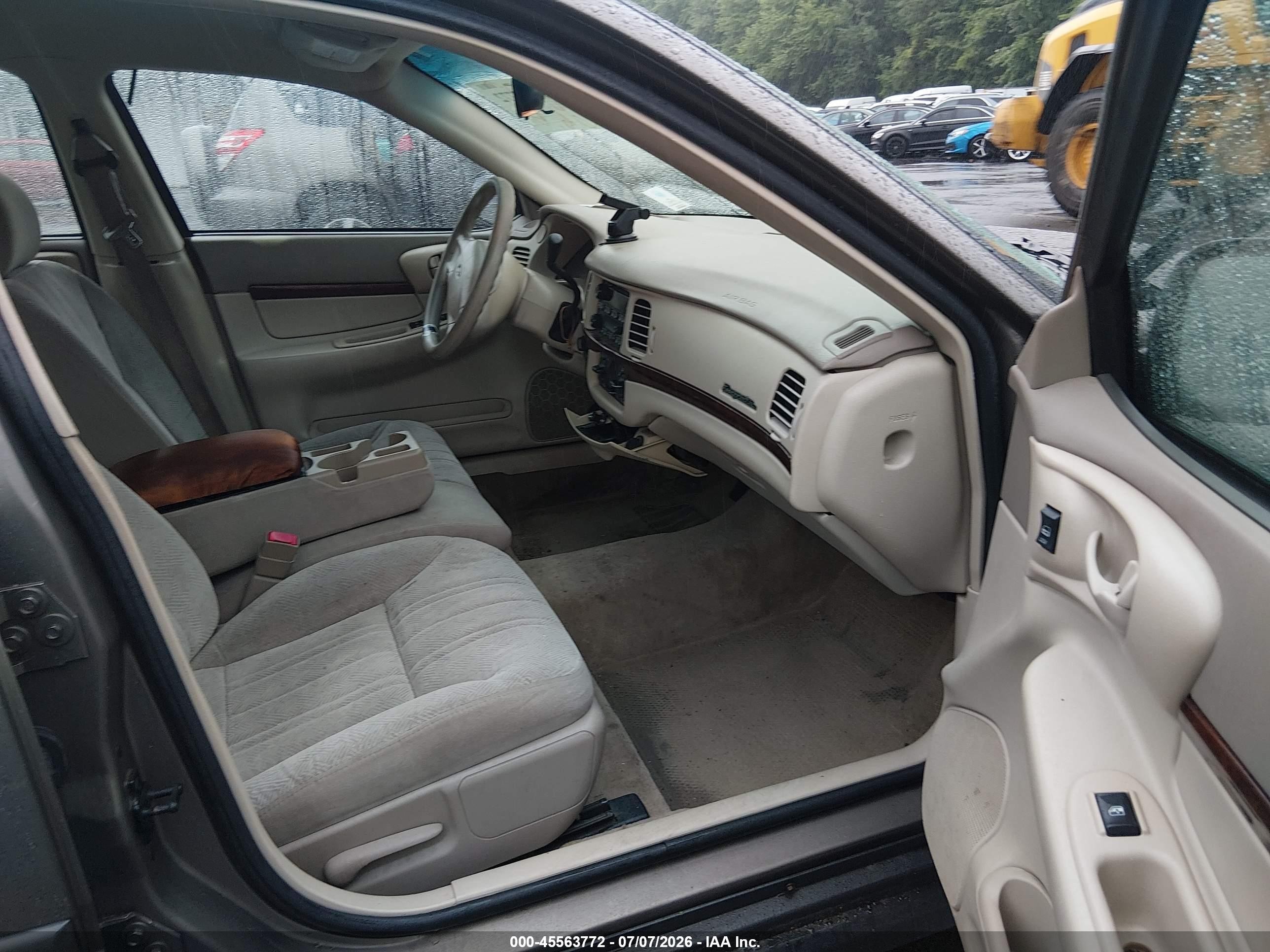 2003 Chevrolet Impala   Brown vin: 2G1WF52E139290699