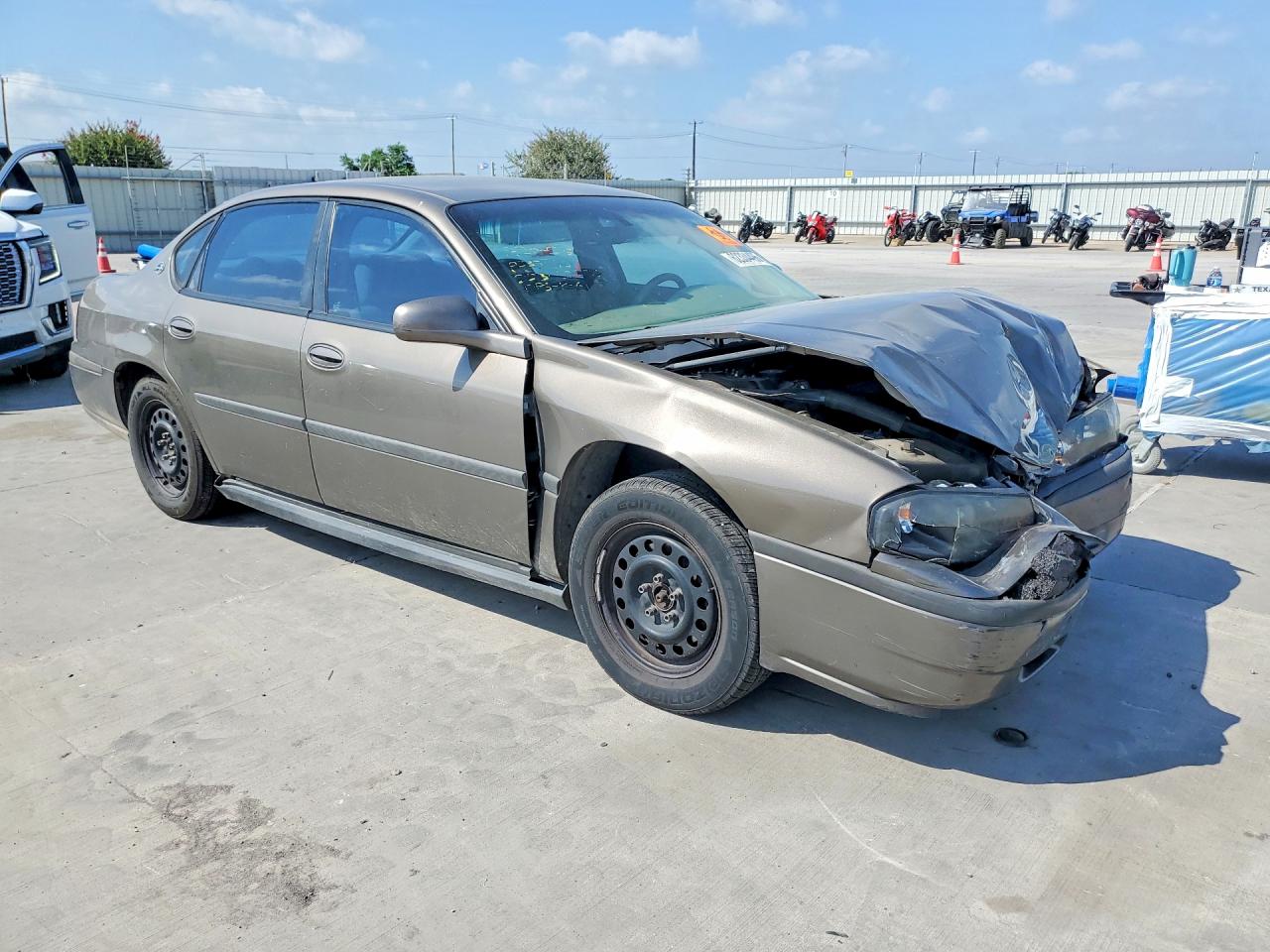 2003 Chevrolet Impala Tan vin: 2G1WF52E139438866