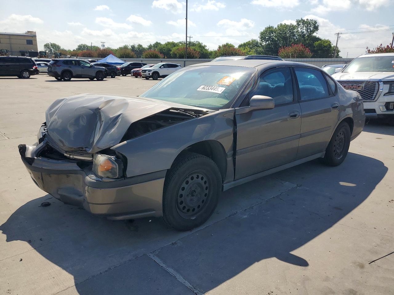 2003 Chevrolet Impala Tan vin: 2G1WF52E139438866