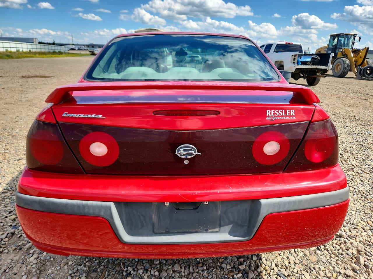 2004 Chevrolet Impala Red vin: 2G1WF52E149103544
