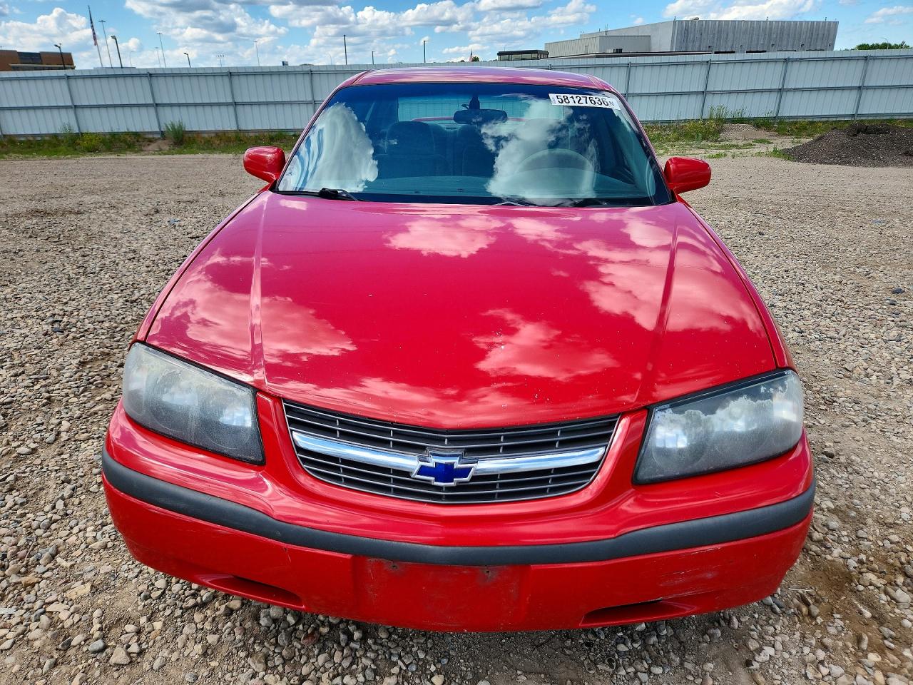 2004 Chevrolet Impala Red vin: 2G1WF52E149103544