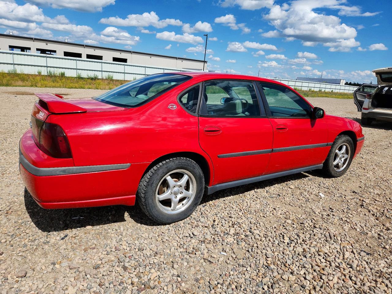 2004 Chevrolet Impala Red vin: 2G1WF52E149103544