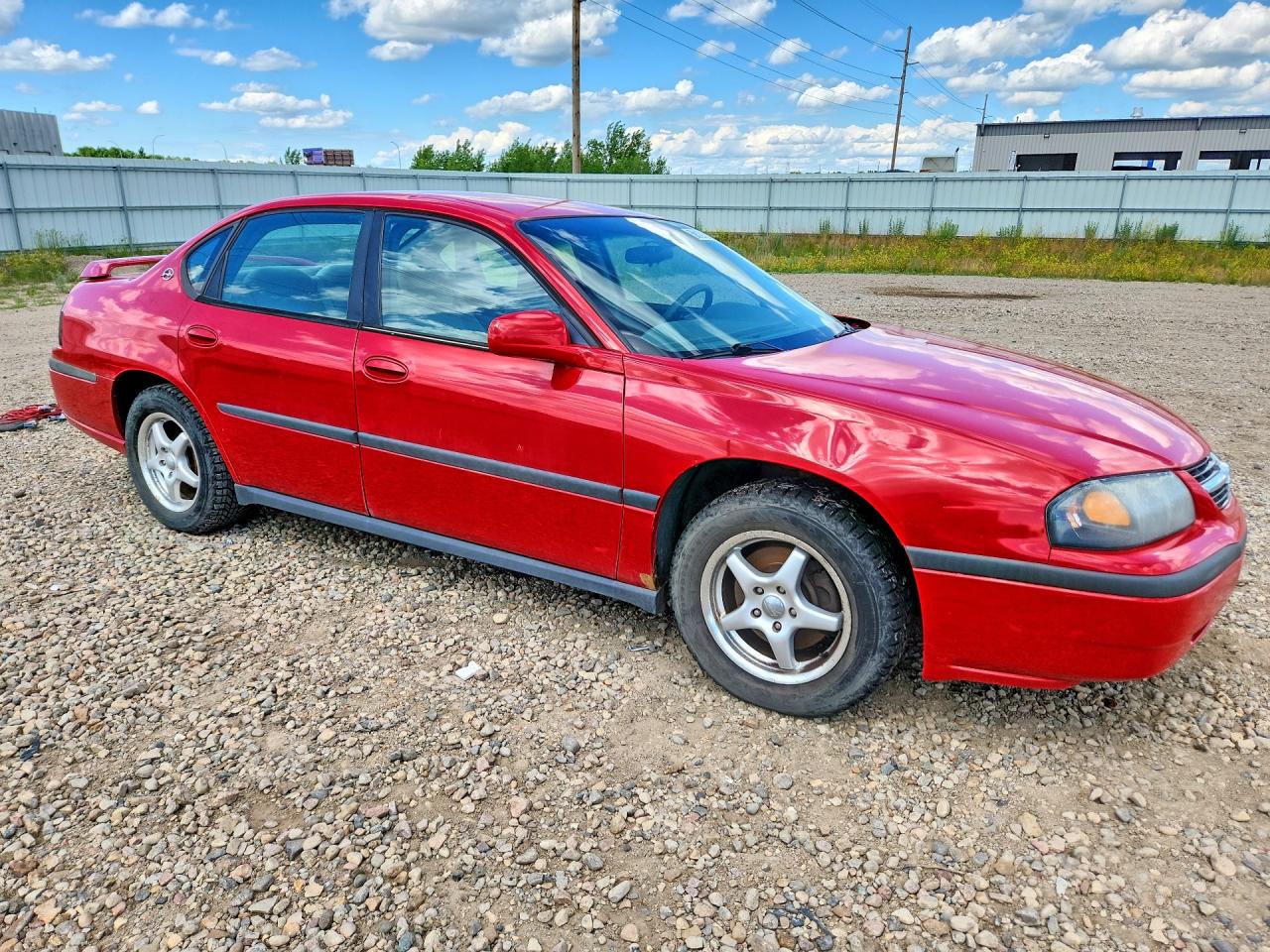 2004 Chevrolet Impala Red vin: 2G1WF52E149103544
