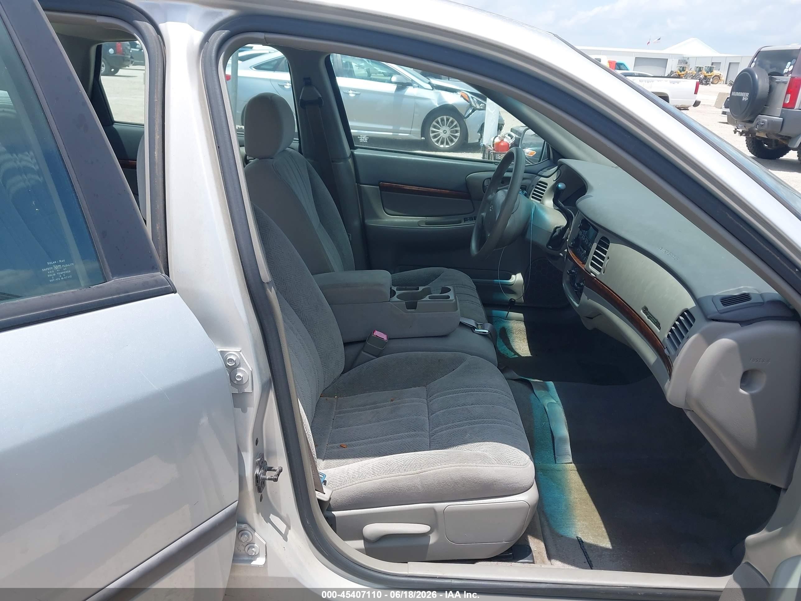 2004 Chevrolet Impala   Silver vin: 2G1WF52E149231928