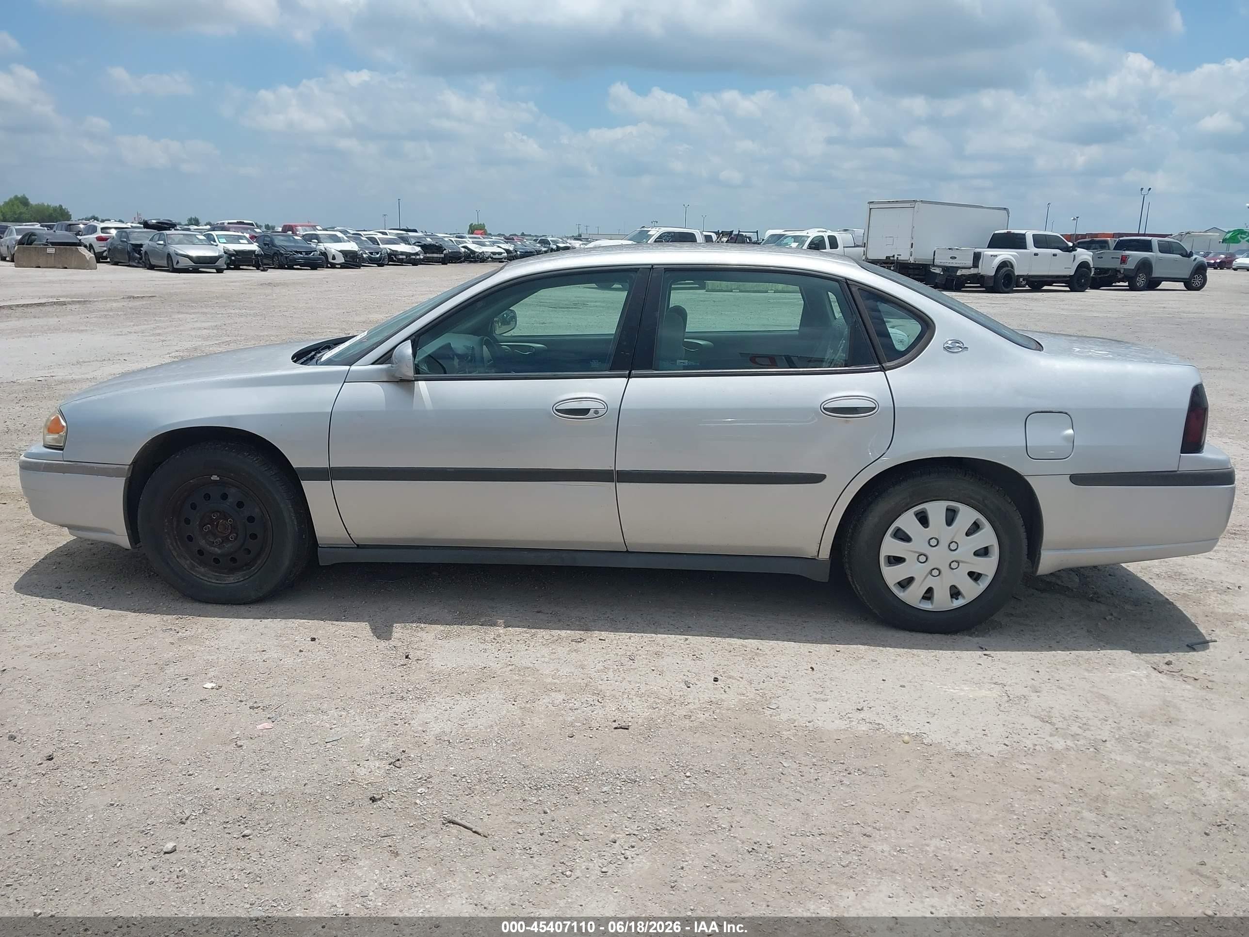 2004 Chevrolet Impala   Silver vin: 2G1WF52E149231928