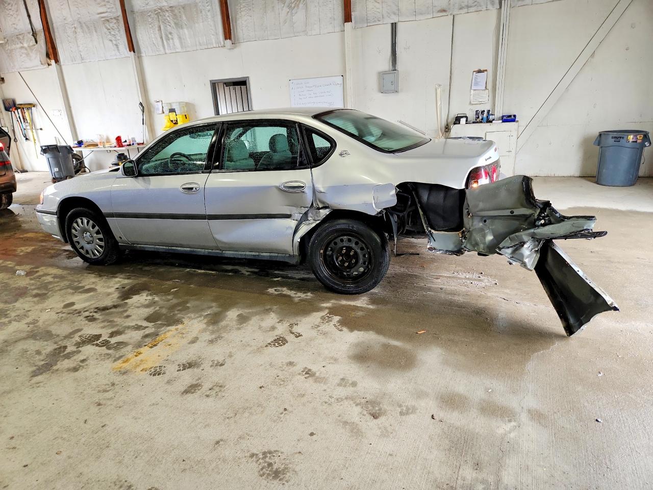 2004 Chevrolet Impala Silver vin: 2G1WF52E149416528