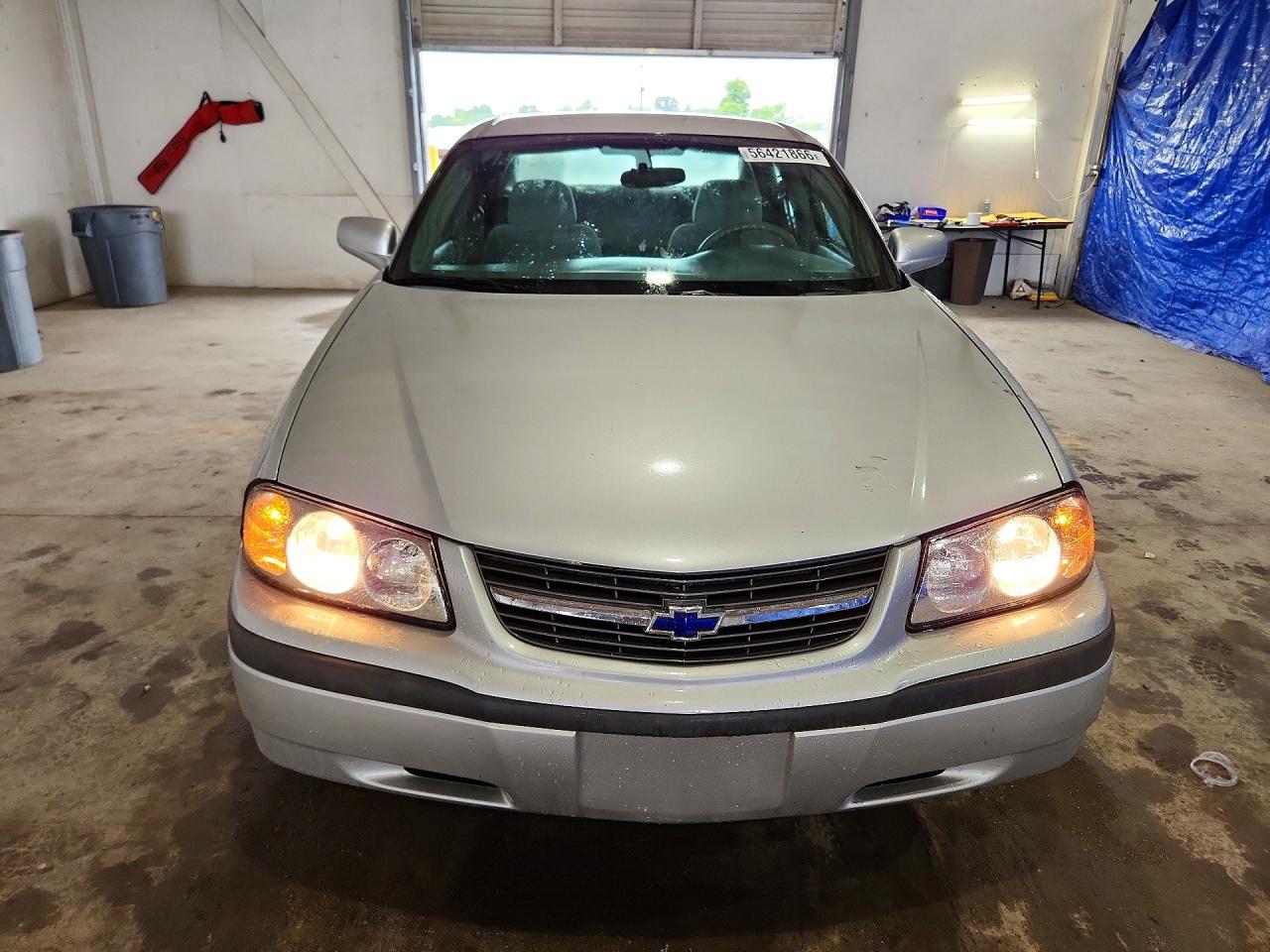 2004 Chevrolet Impala Silver vin: 2G1WF52E149416528