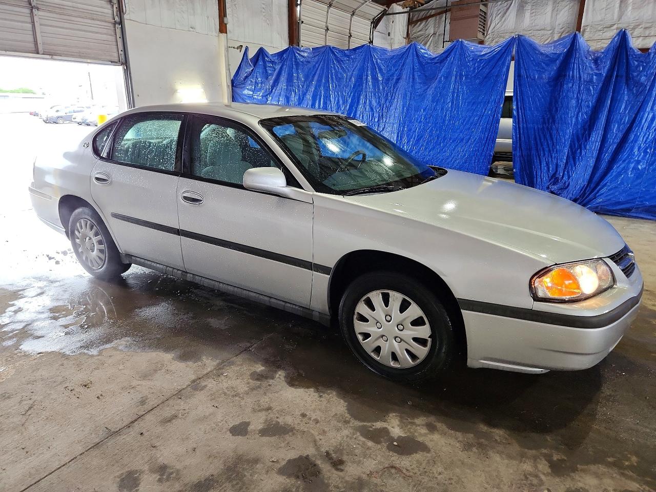 2004 Chevrolet Impala Silver vin: 2G1WF52E149416528