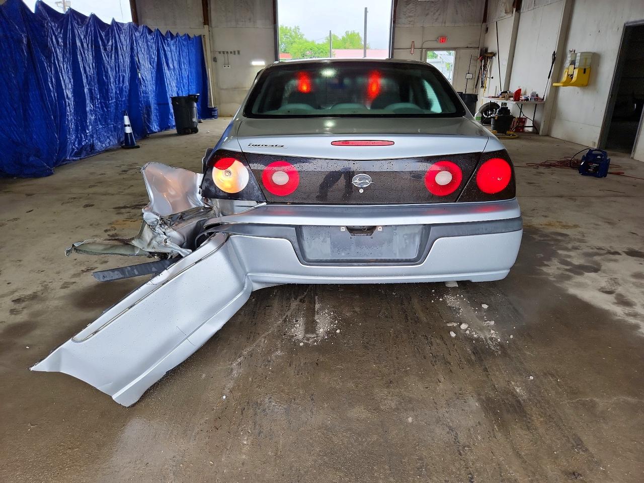 2004 Chevrolet Impala Silver vin: 2G1WF52E149416528