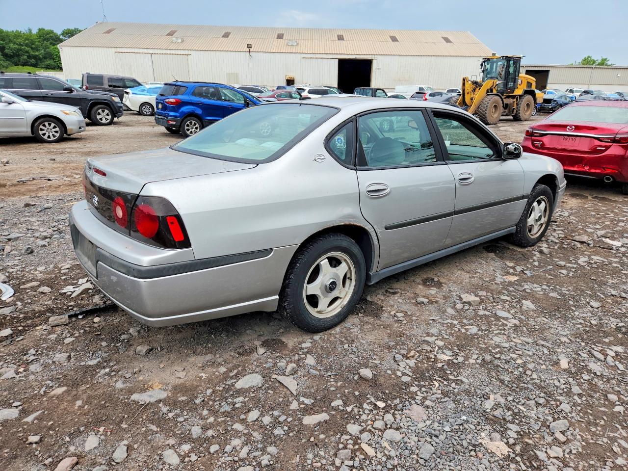 2005 Chevrolet Impala Silver vin: 2G1WF52E159207016