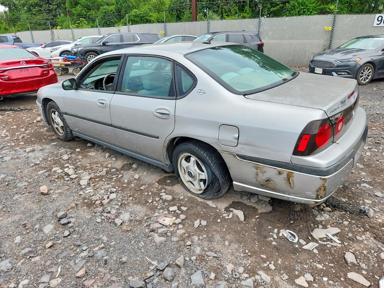 2005 Chevrolet Impala Silver vin: 2G1WF52E159207016