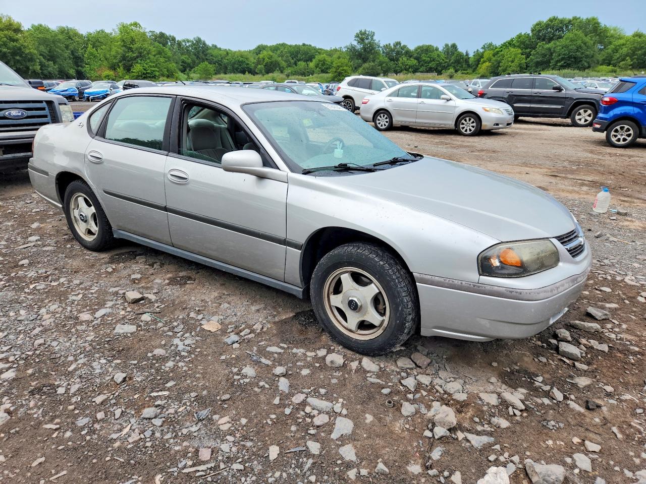 2005 Chevrolet Impala Silver vin: 2G1WF52E159207016