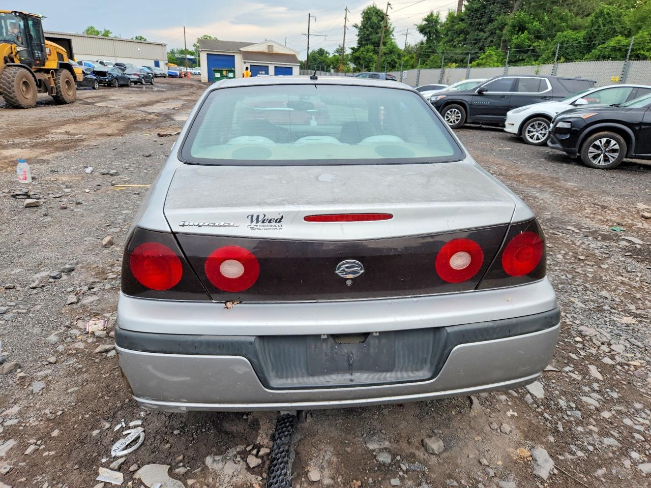2005 Chevrolet Impala Silver vin: 2G1WF52E159207016