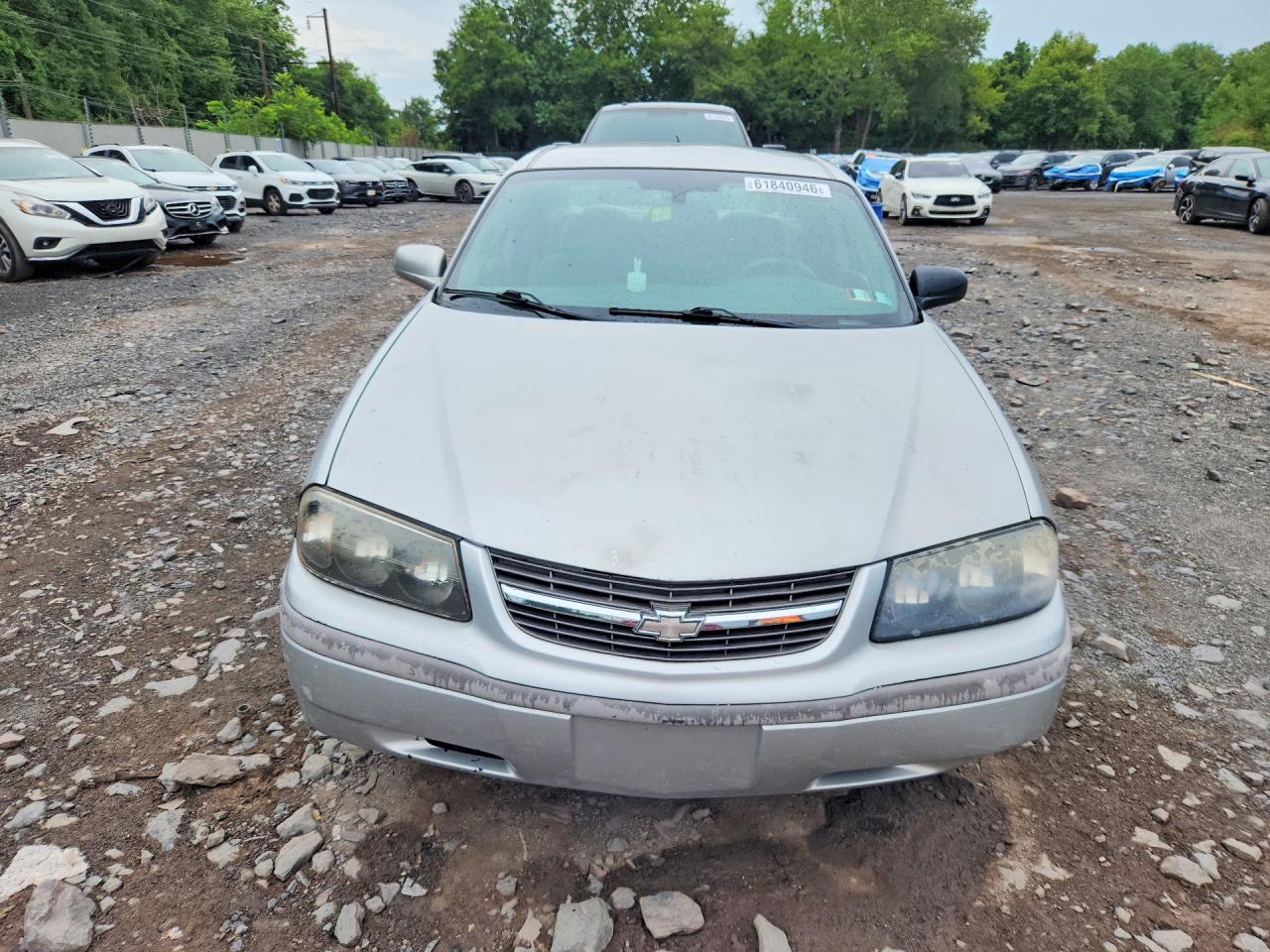 2005 Chevrolet Impala Silver vin: 2G1WF52E159207016