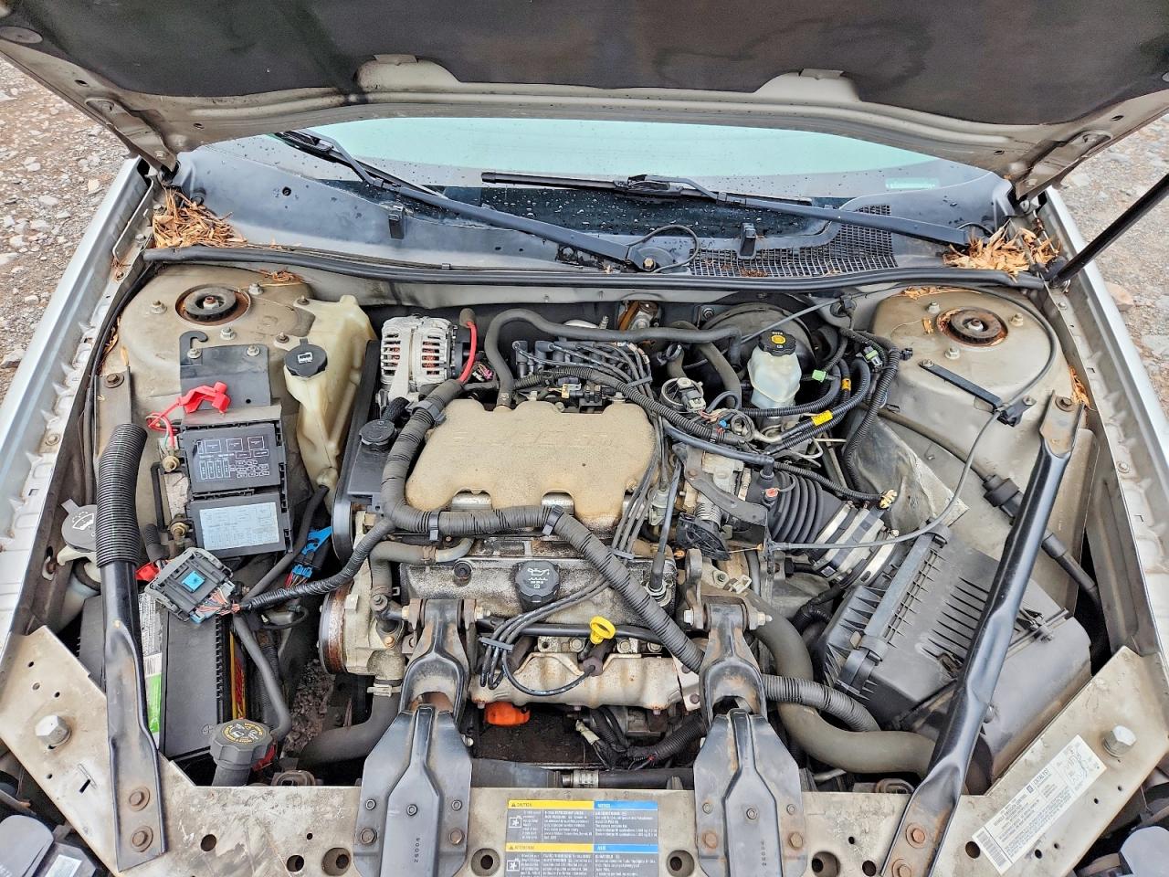2005 Chevrolet Impala Silver vin: 2G1WF52E159207016
