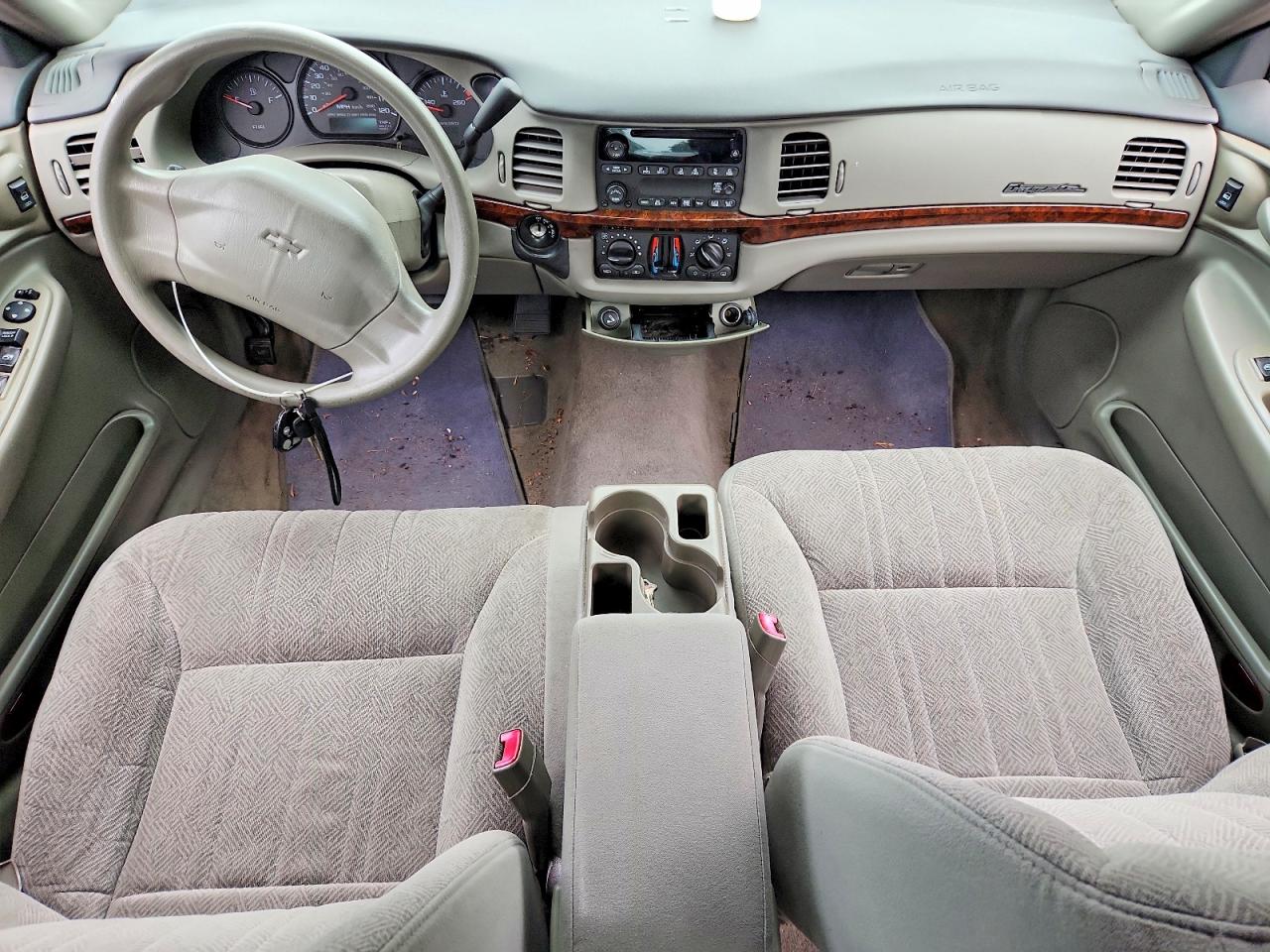 2005 Chevrolet Impala Silver vin: 2G1WF52E159207016
