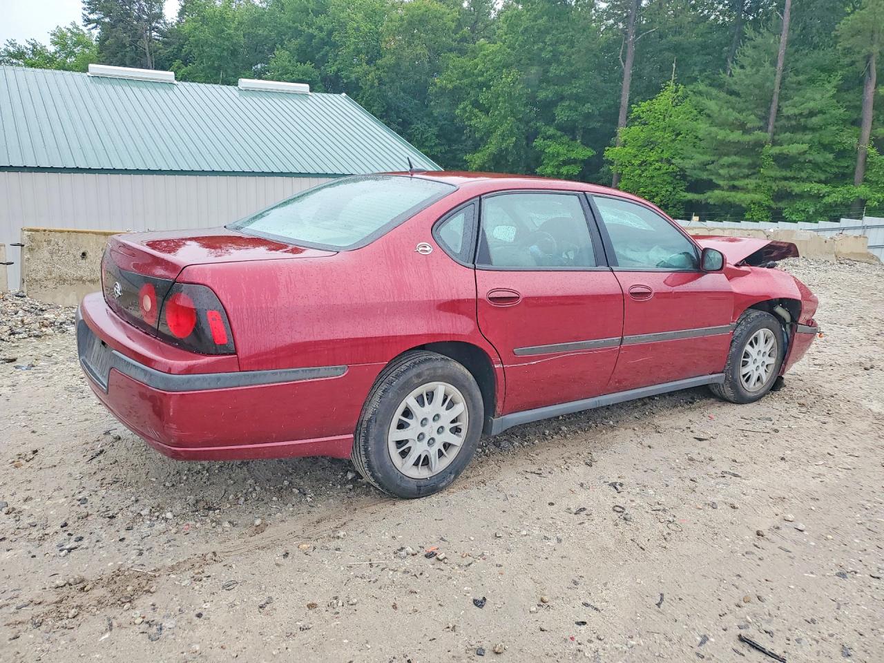 2005 Chevrolet Impala Red vin: 2G1WF52E159243465