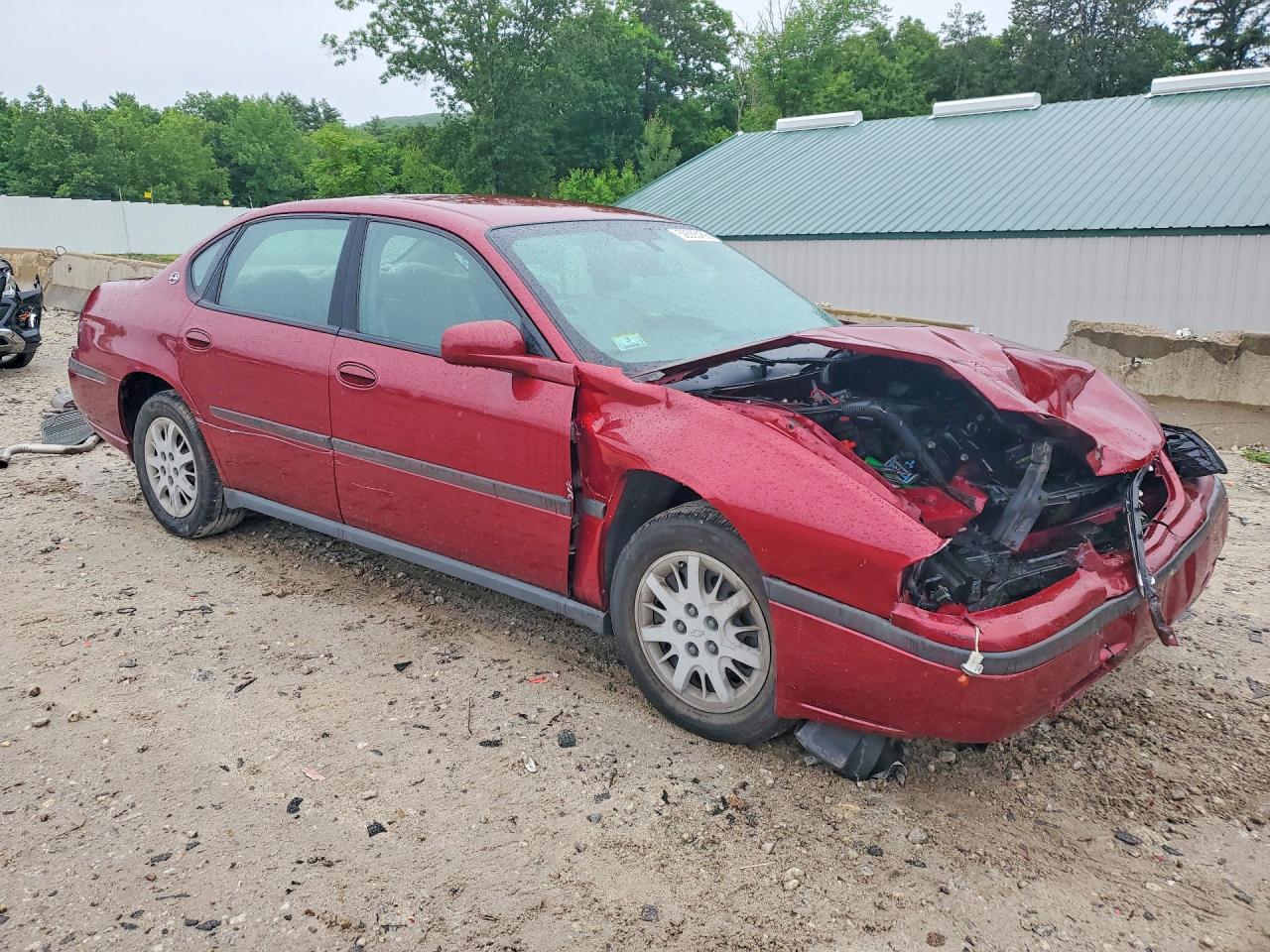 2005 Chevrolet Impala Red vin: 2G1WF52E159243465