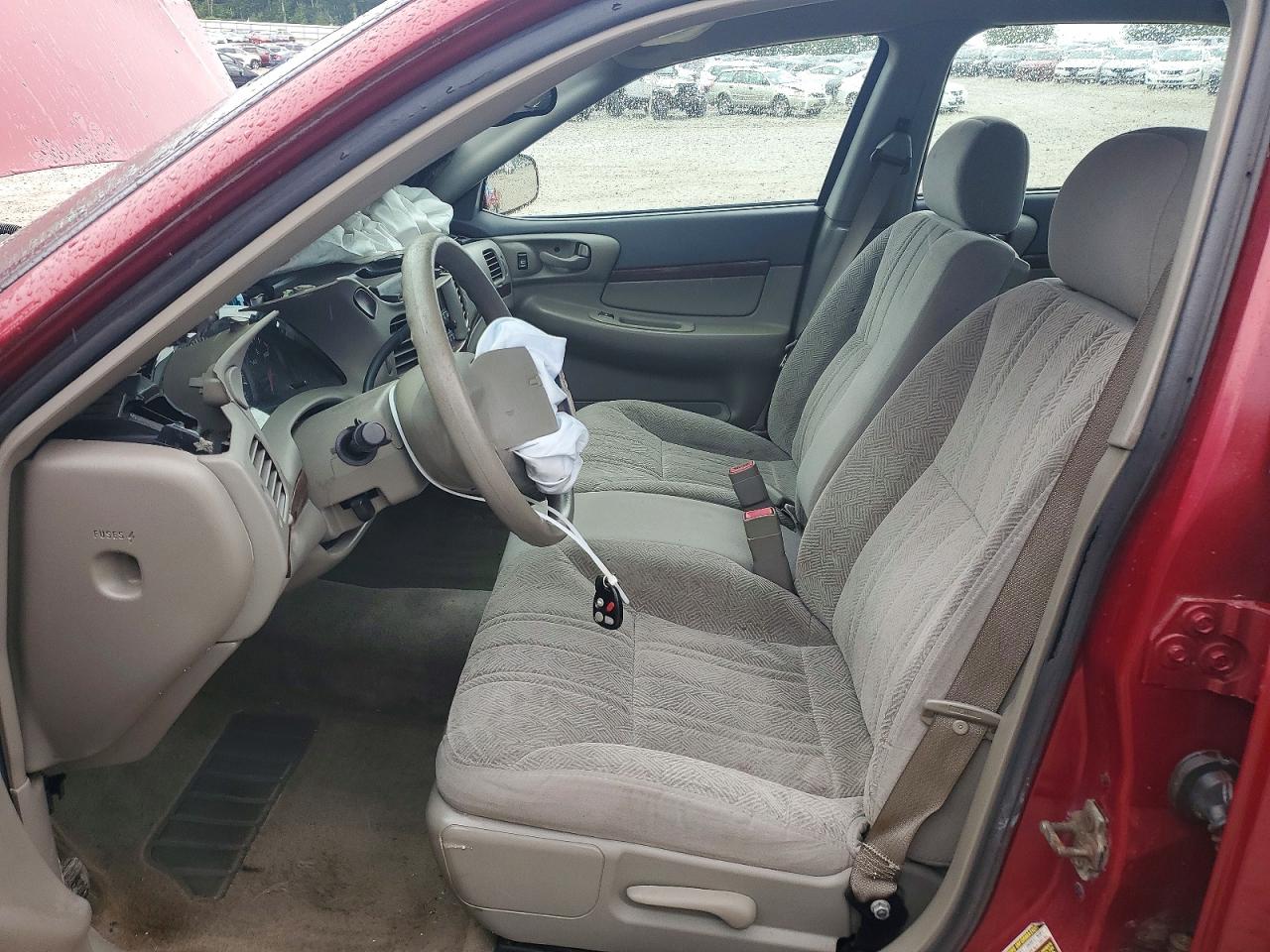 2005 Chevrolet Impala Red vin: 2G1WF52E159243465