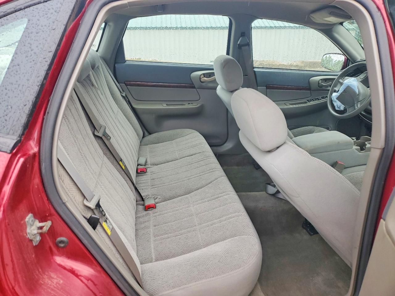 2005 Chevrolet Impala Red vin: 2G1WF52E159243465