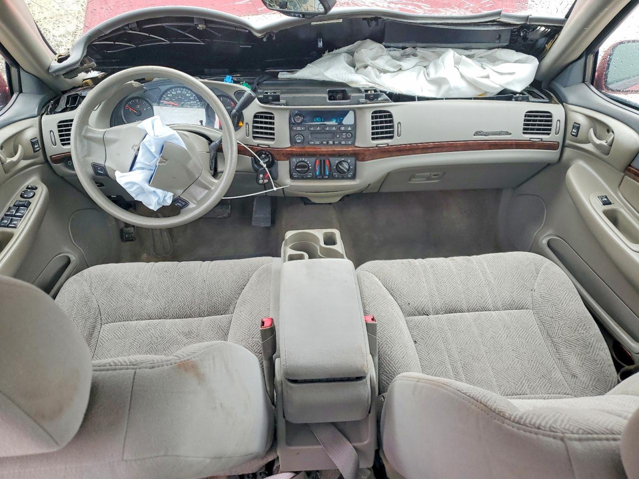 2005 Chevrolet Impala Red vin: 2G1WF52E159243465