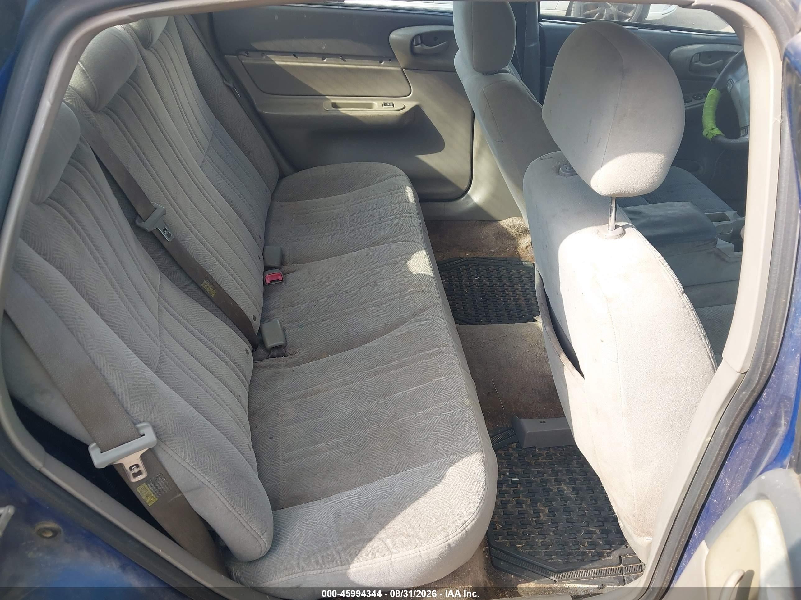 2005 Chevrolet Impala   Blue vin: 2G1WF52E159261187