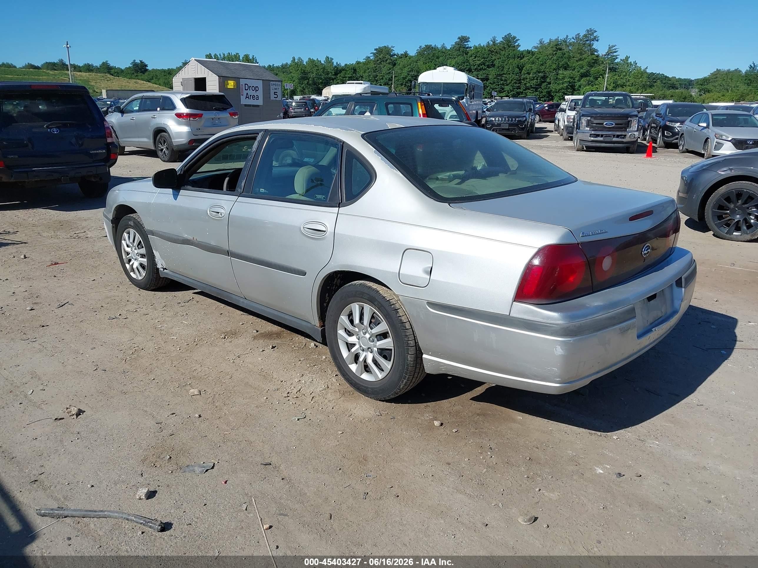 2000 Chevrolet Impala   Серый vin: 2G1WF52E1Y9368275