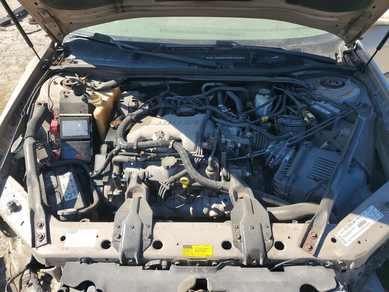2001 Chevrolet Impala Золотой vin: 2G1WF52E219185781