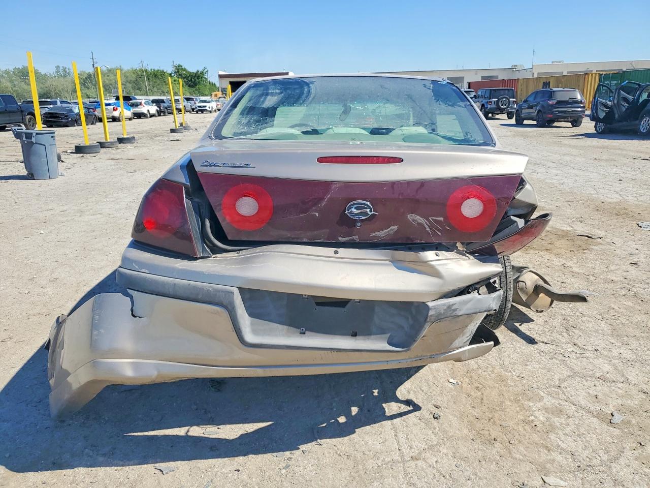 2001 Chevrolet Impala Золотой vin: 2G1WF52E219185781